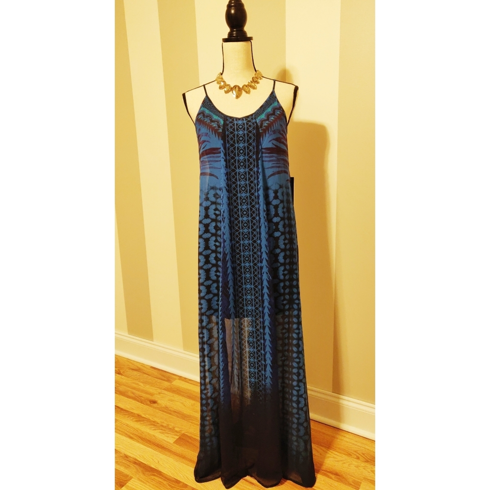NWT Express Flowy Cami Maxi Dress